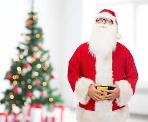 Image showing man in costume of santa claus