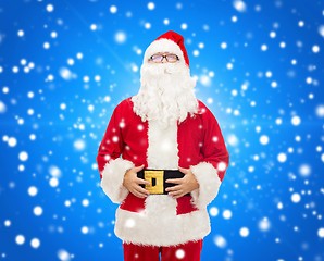 Image showing man in costume of santa claus