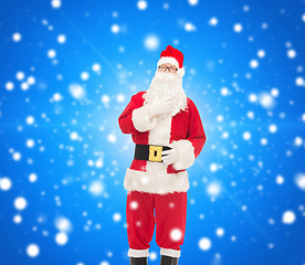 Image showing man in costume of santa claus