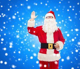 Image showing man in costume of santa claus