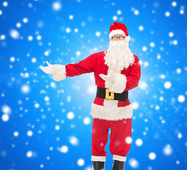 Image showing man in costume of santa claus