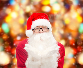 Image showing man in costume of santa claus