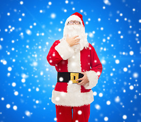 Image showing man in costume of santa claus