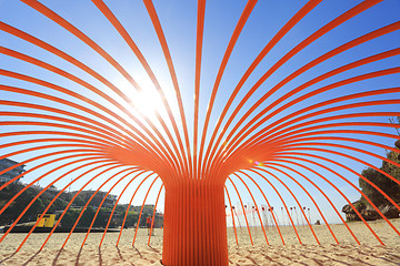 Image showing Sculpture by the Sea titled Sea Anemone