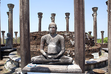 Image showing Buddha and vatadage