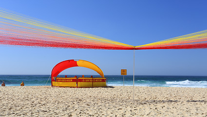Image showing Sun, sand, surf and a Permanent 'Sunrise - Tamarama beach