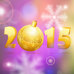 Image showing New Year background