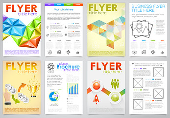 Image showing Collect Flyer Design Template