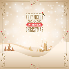 Image showing Christmas background