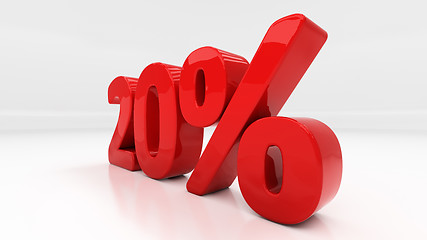 Image showing 3D twenty percent