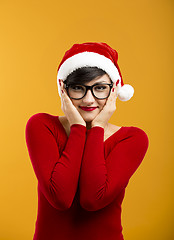 Image showing Santa woman