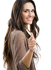 Image showing Beautiful woman smiling