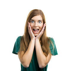 Image showing Surprised Girl