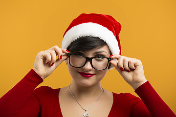 Image showing Santa woman