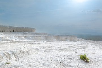 Image showing Travertine pools in Pamukkale, Turkey