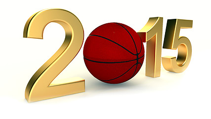 Image showing Basketball 2015 year