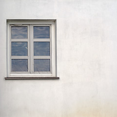 Image showing stucco wall with window