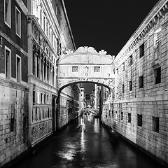 Image showing Bridge of Sighs, Venice, Italy.