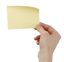 Image showing One Post it