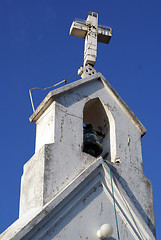 Image showing White cross