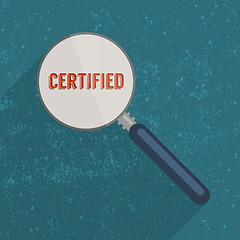 Image showing Certified