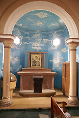 Image showing Inside catholic church