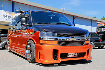 Image showing Chevrolet Express Van in a Show