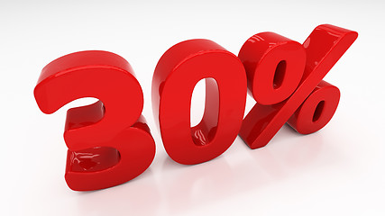 Image showing 3D thirty percent