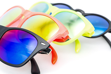 Image showing Few Very Bright Sunglasses Eyewear