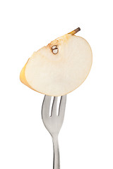 Image showing Slice of Asian pear