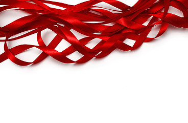 Image showing Red ribbon