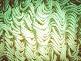 Image showing Retro look Noodles pasta