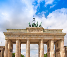 Image showing Brandenburger Tor Berlin