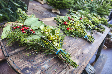 Image showing Christmas Bouquets