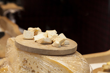 Image showing Pieces of Cheese