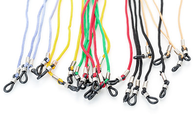 Image showing Colorful Cords with a Loops for Eyeglasses