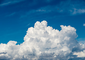 Image showing Big Storm Cluffy Clouds