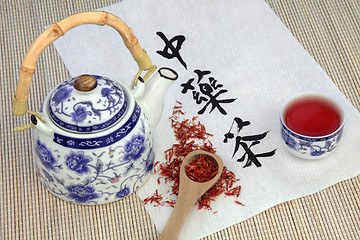 Image showing Safflower Herb Tea