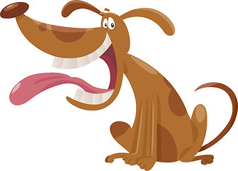 Image showing cartoon dog cartoon illustration