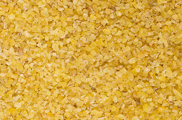 Image showing Raw fine ground burghul wheat