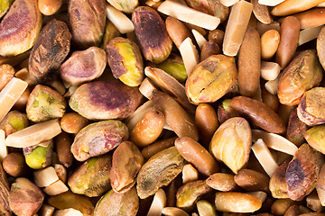 Image showing Freshly toasted nuts