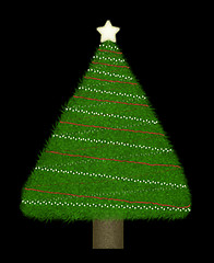 Image showing Christmas Tree Illustration