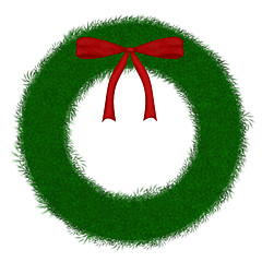 Image showing Christmas Wreath