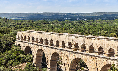 Image showing Pont du Gard - France