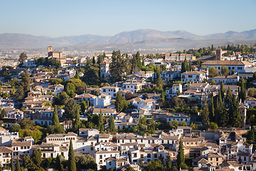 Image showing Granada panorama