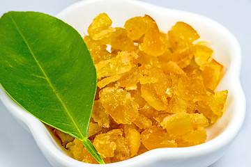 Image showing candied orange peel