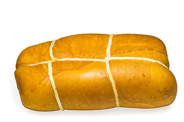 Image showing smoked cheese of Russia