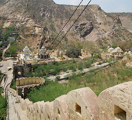 Image showing Gaitore Cenotaphs in Jaipur