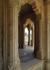 Image showing Gaitore Cenotaphs in Jaipur