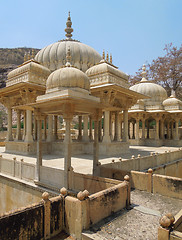 Image showing Gaitore Cenotaphs in Jaipur